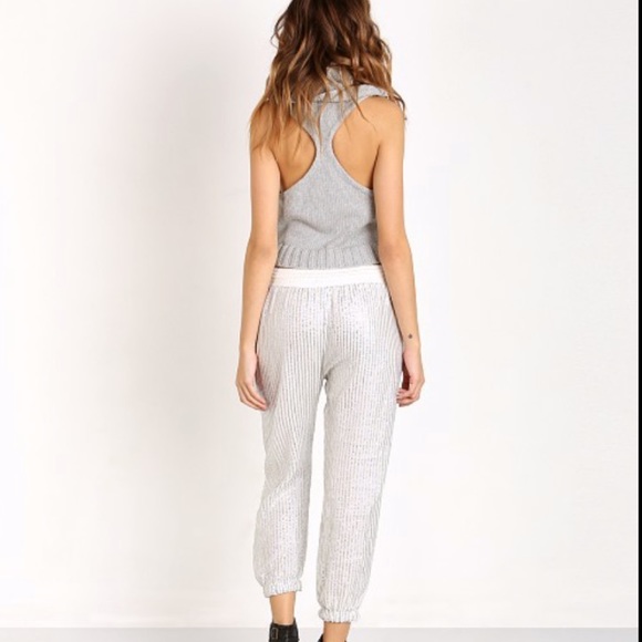 Amuse Society Briar Sequin Joggers / Pants - Picture 9 of 16